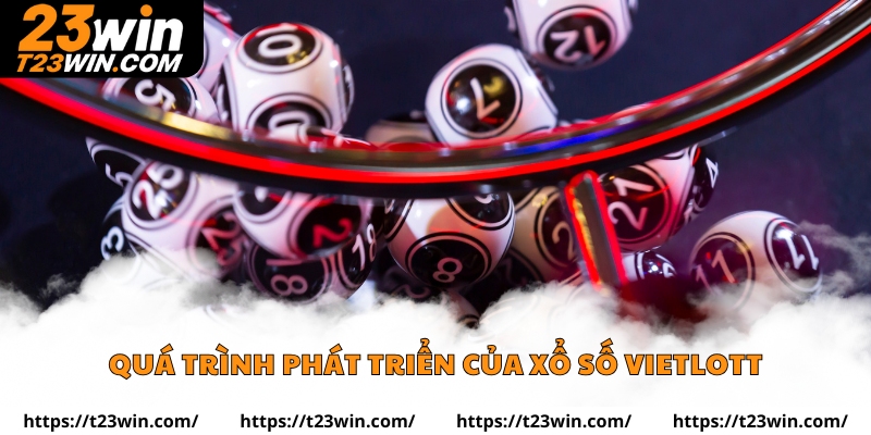 Quá trình phát triển của xổ số vietlott